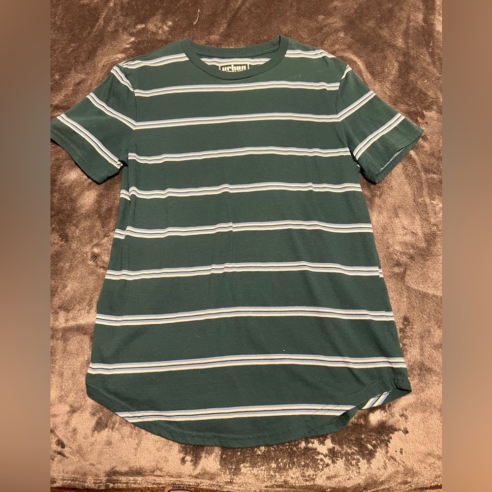 Green Striped T-Shirt